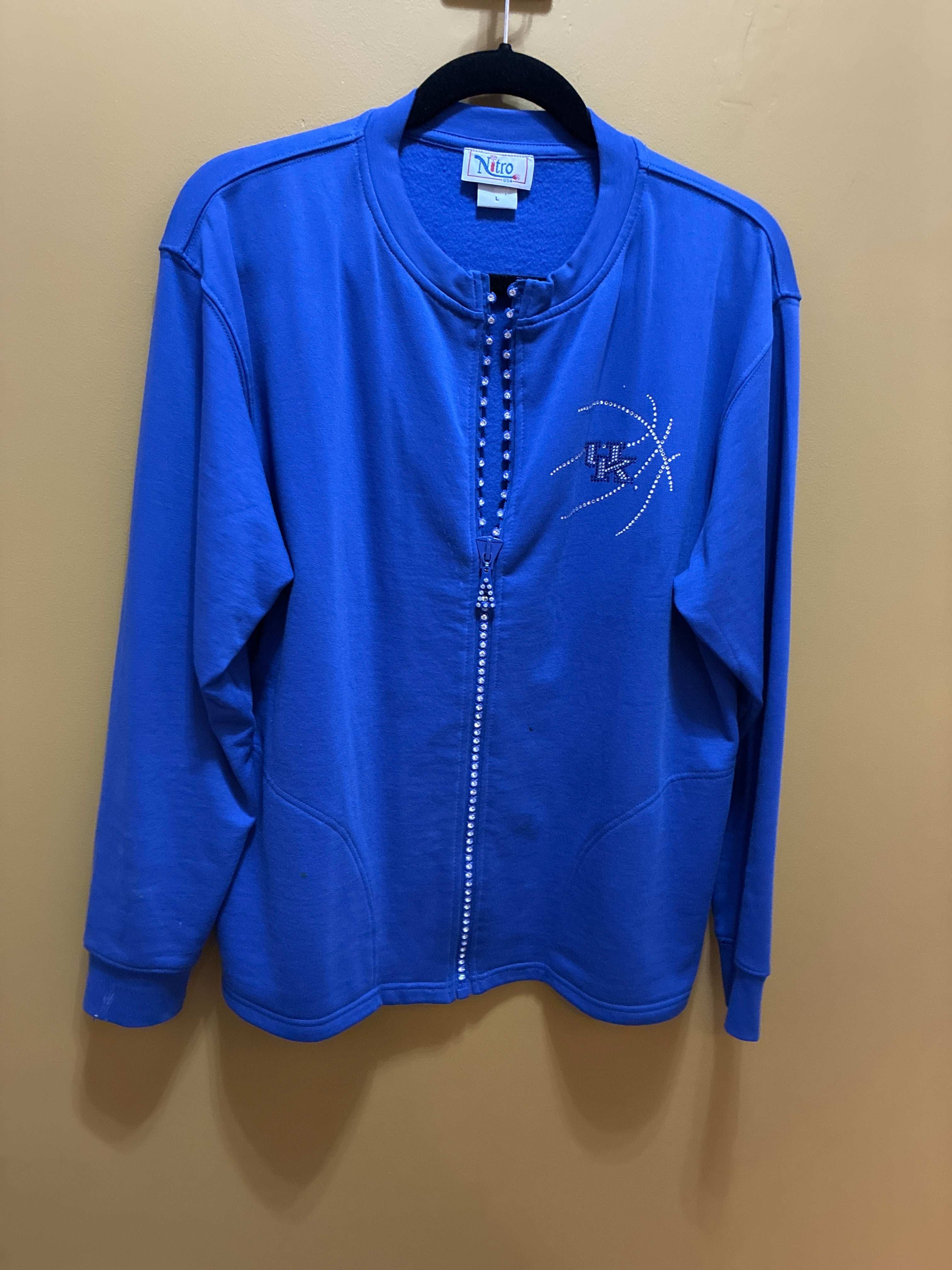 Beaded UK Zip Up Jacket