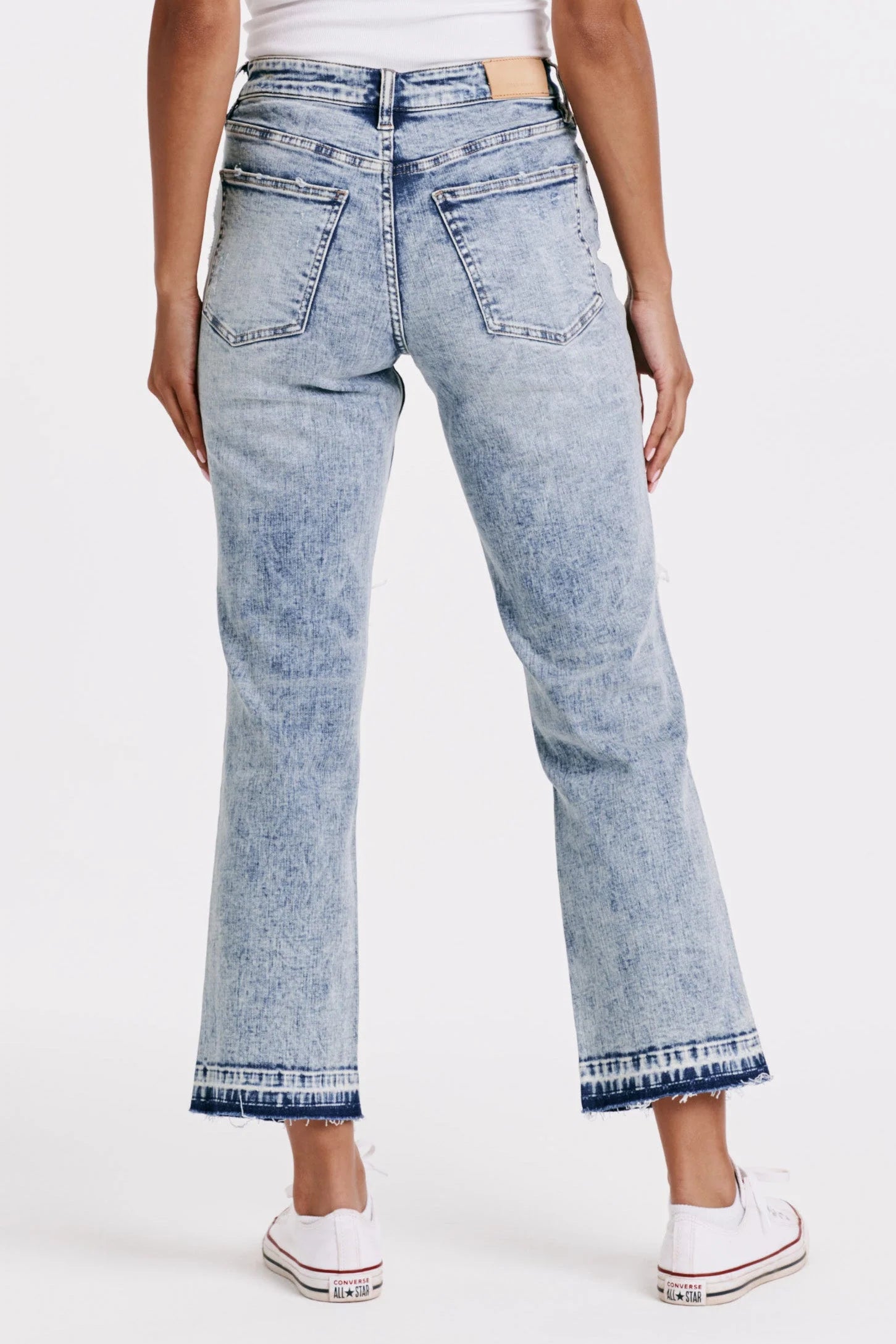 90s Super High Rise Ankle Straight Jeans Erwin