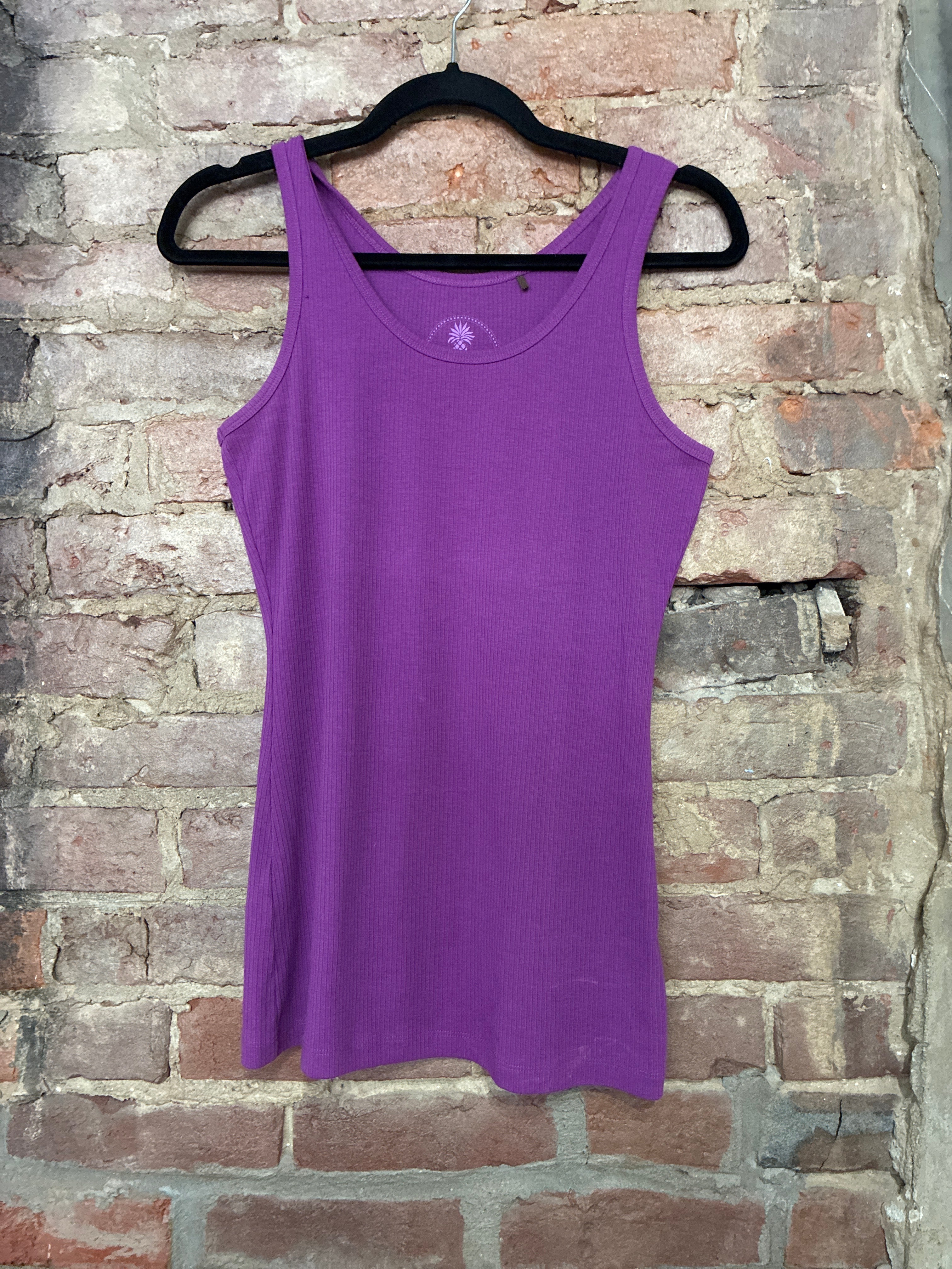 Tommy Bahama Purple Ribbed Tank - S