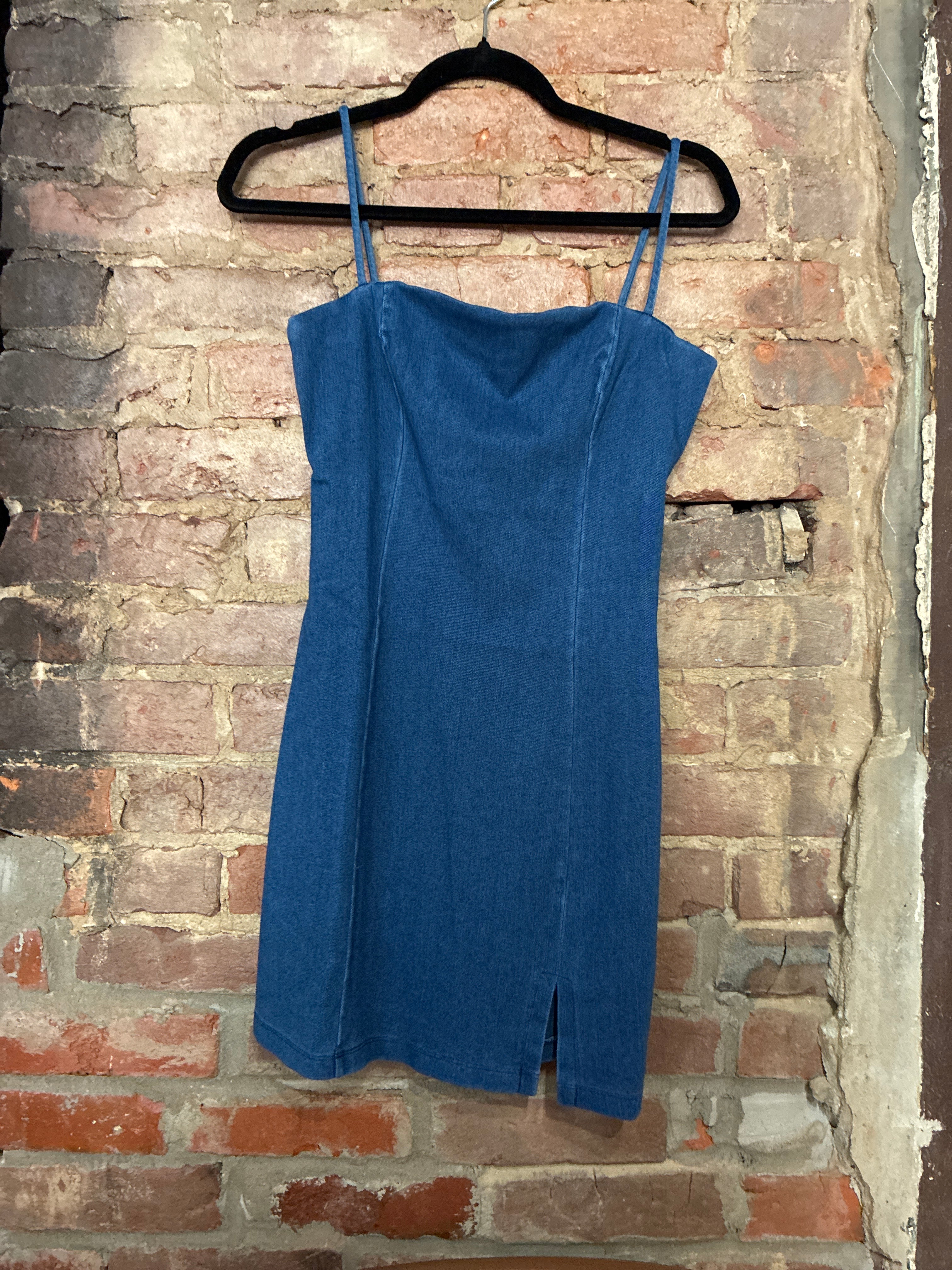 Susana Monaco Denim Dress w/Slit