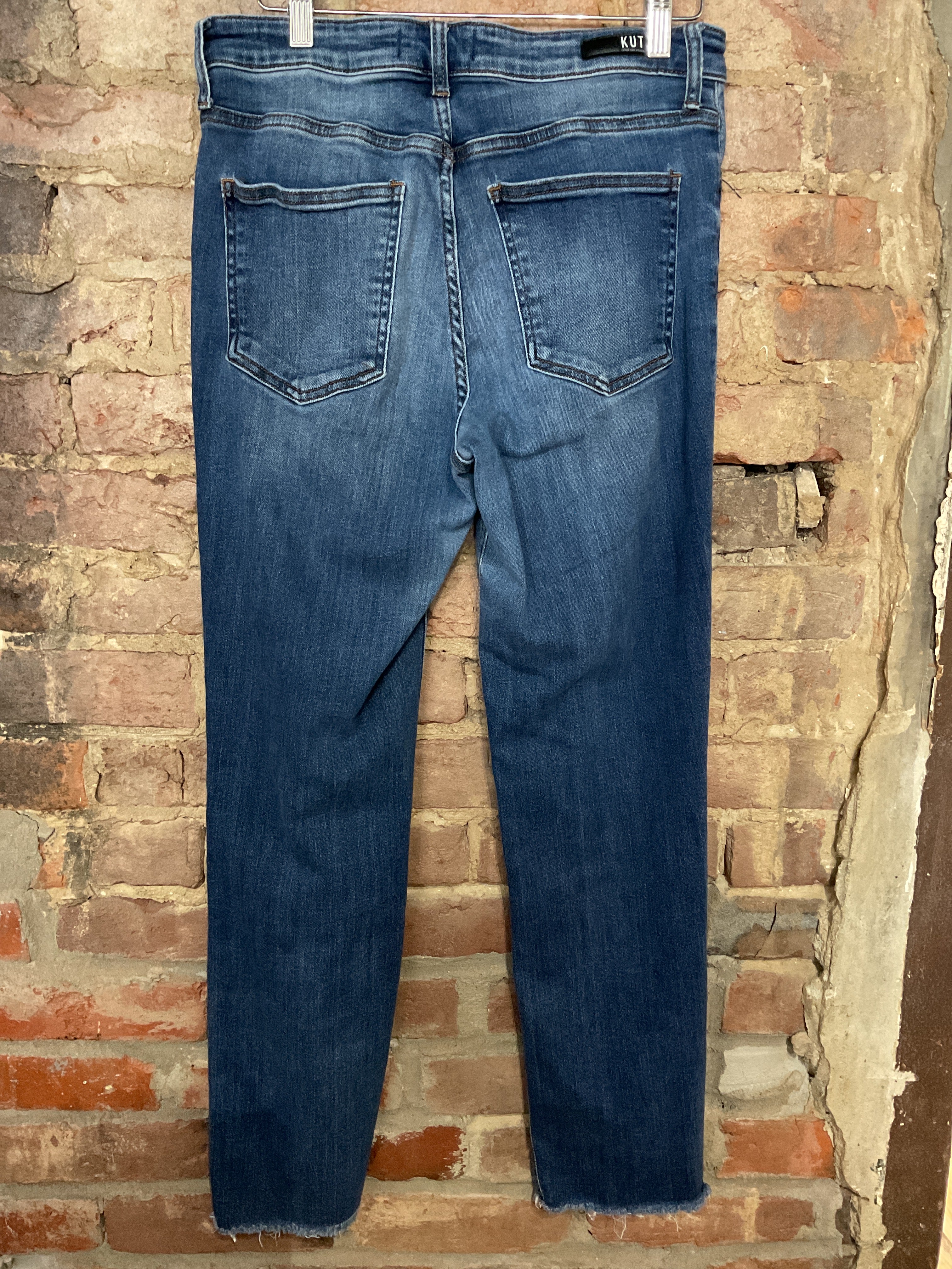 KUT Rachael High Rise Mom Jean 10L