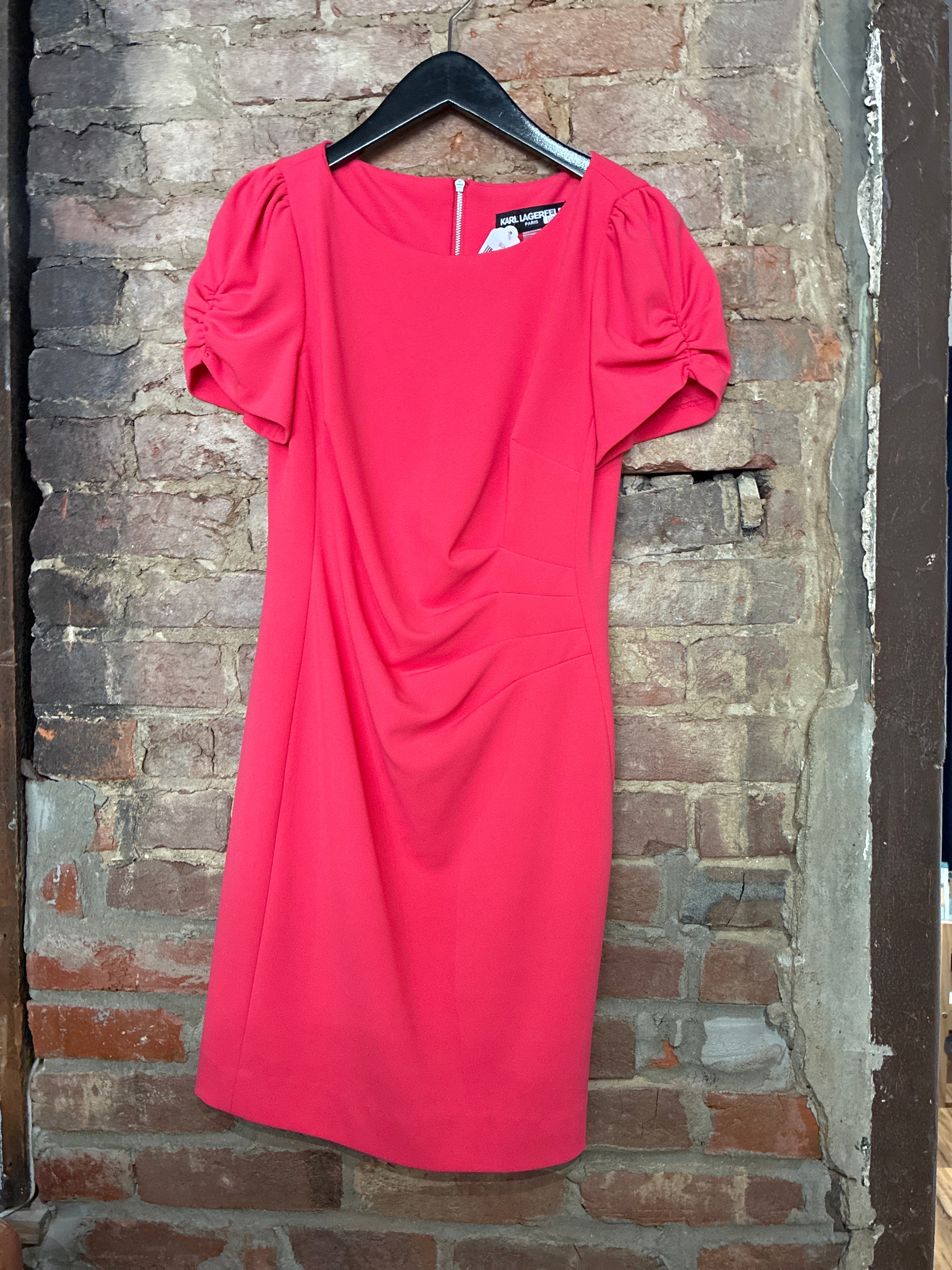 Karl Lagerfeld Hot Pink SS Dress