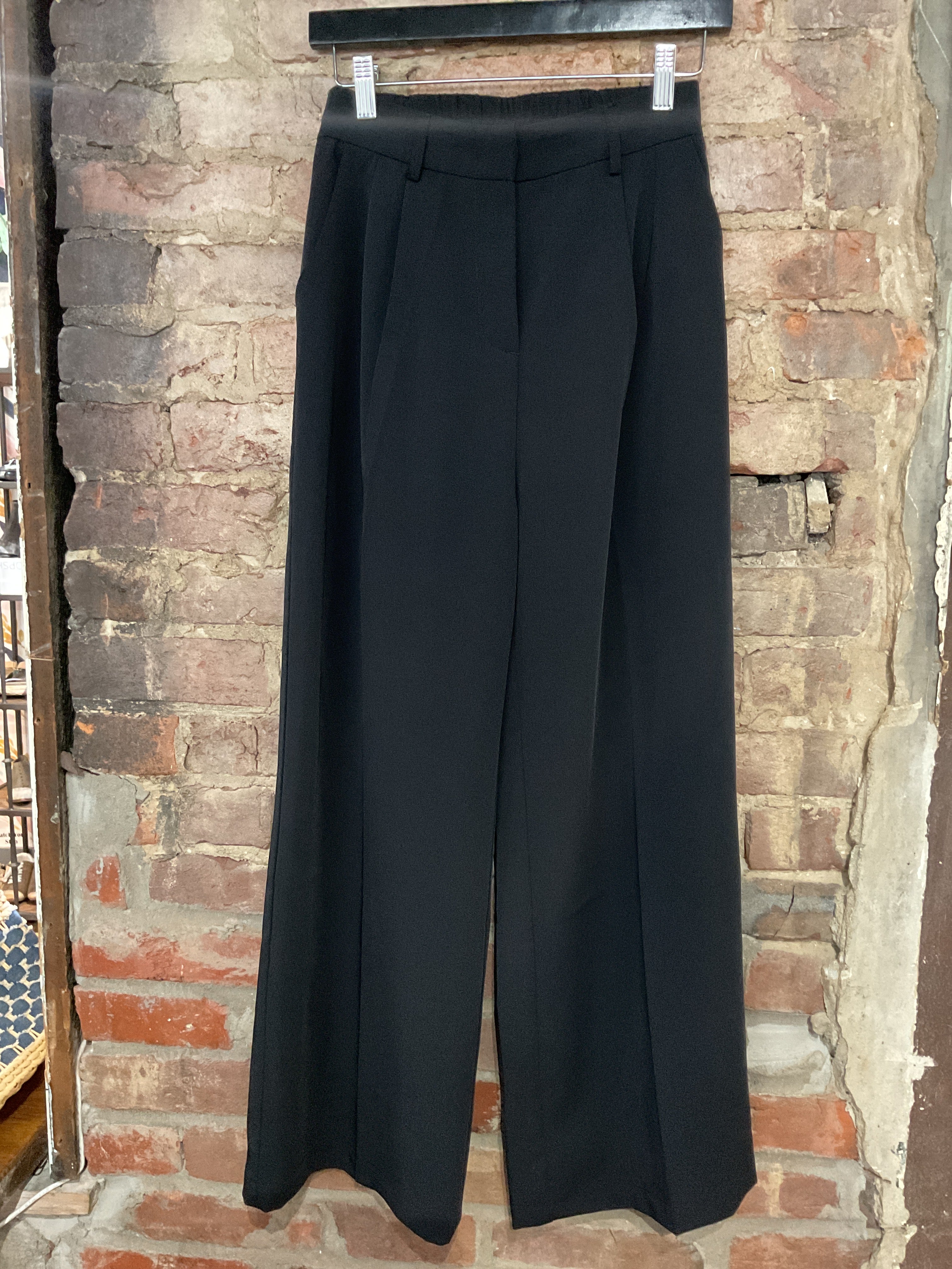 High Waisted Wide Leg Trousers
