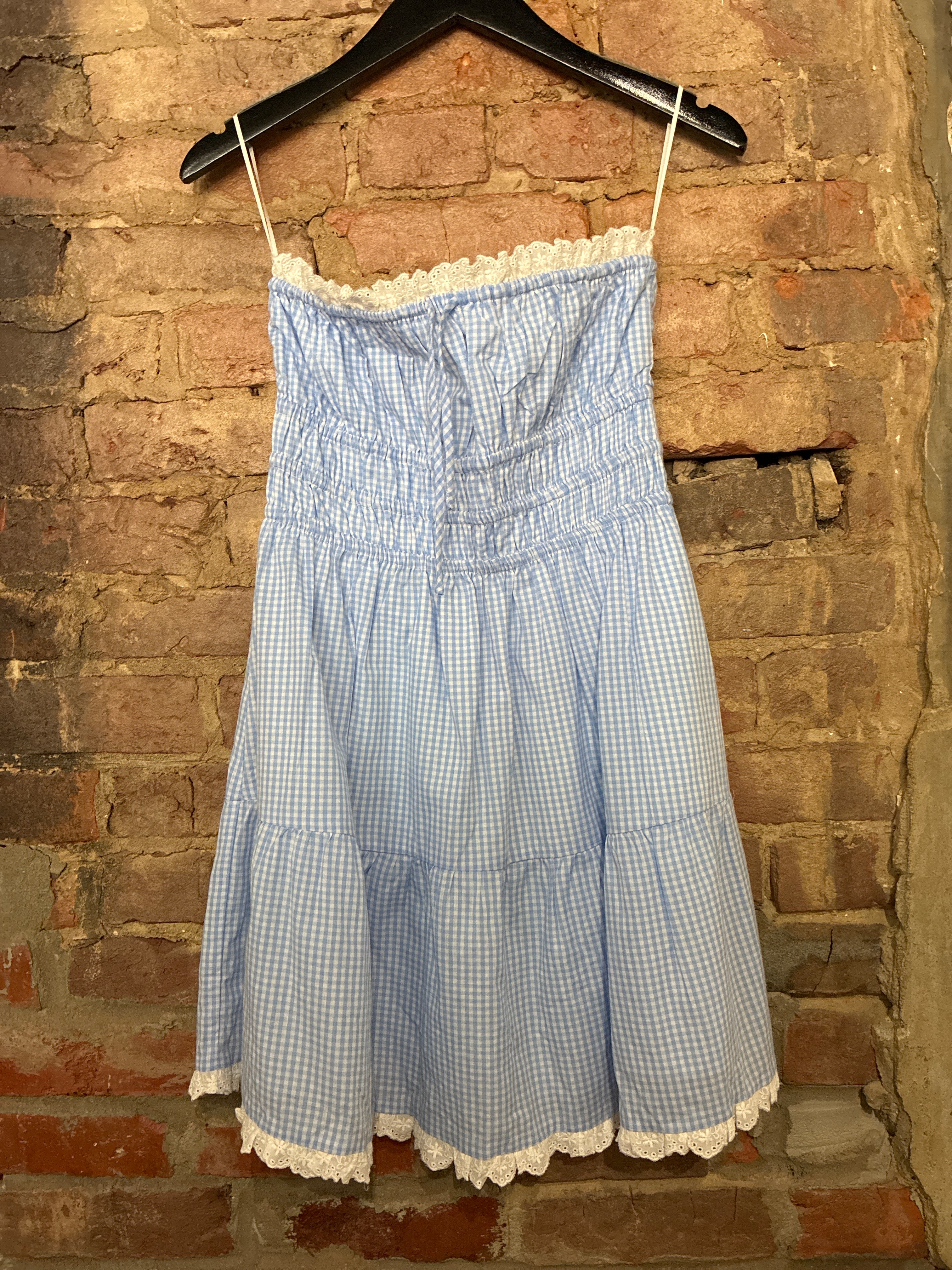 Gingham Skater Dress