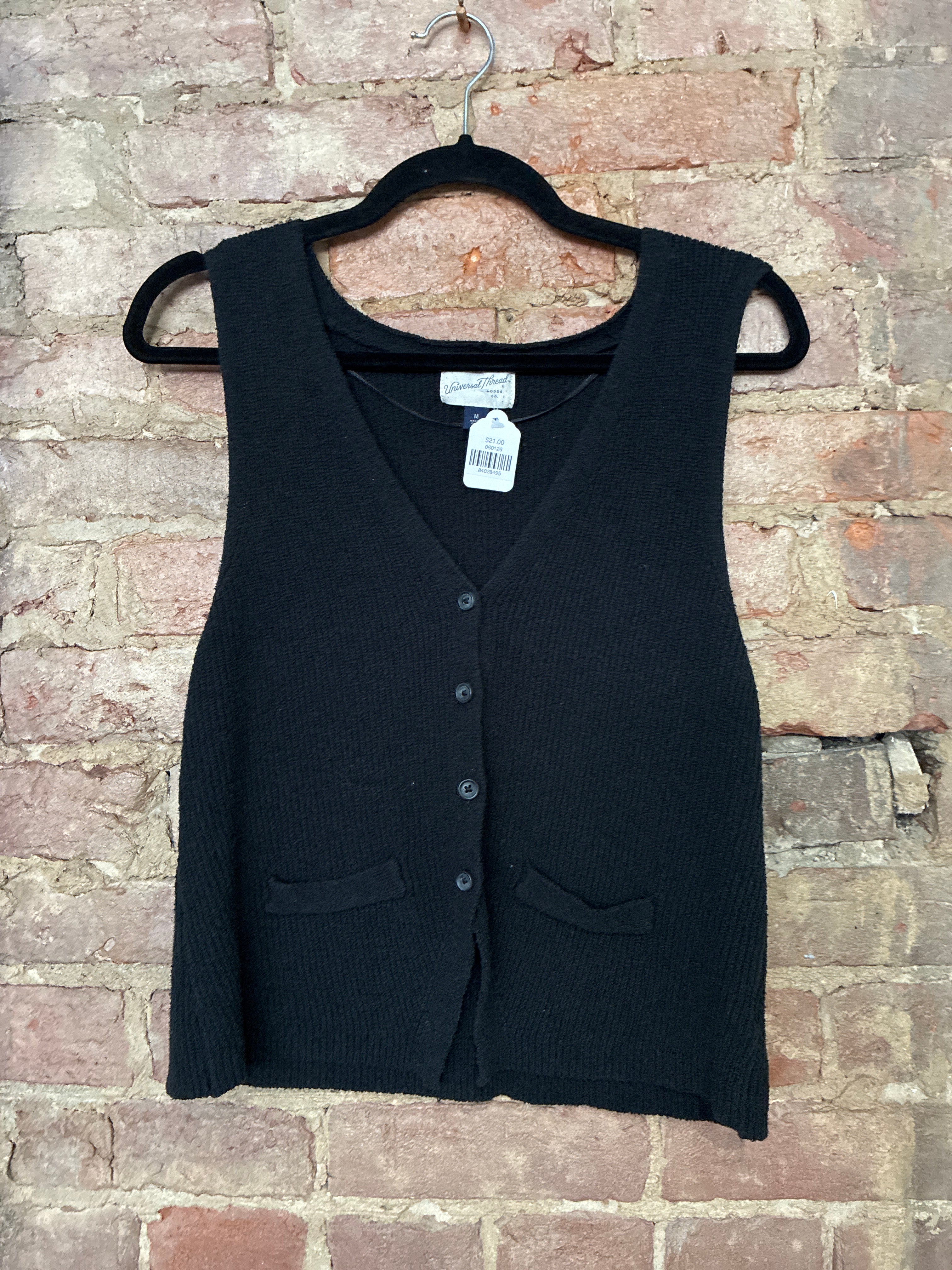 Blaxk Sweater Vest