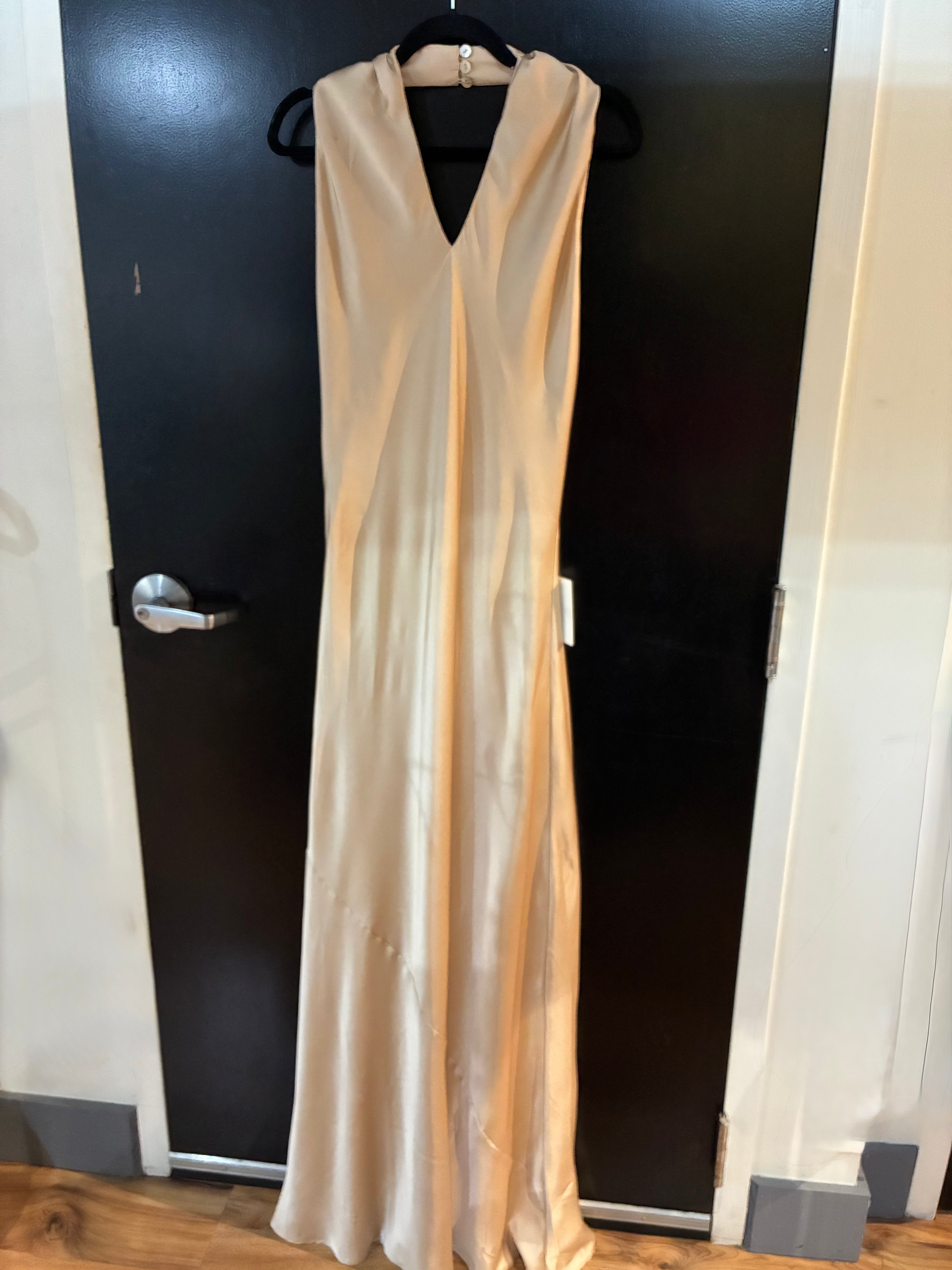 NWT Jasmine Halter Gown