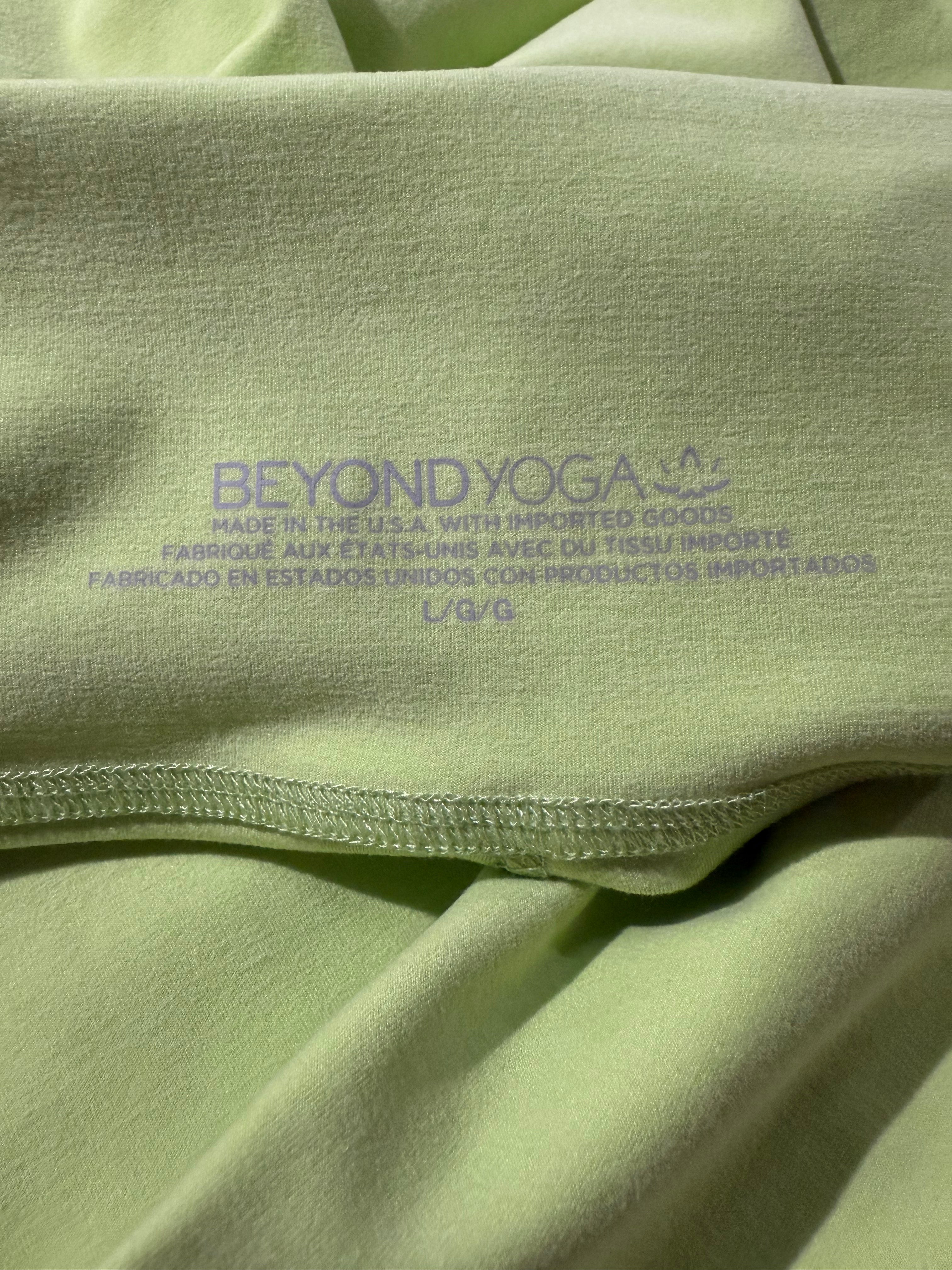 Beyond Yoga Lime Leggings