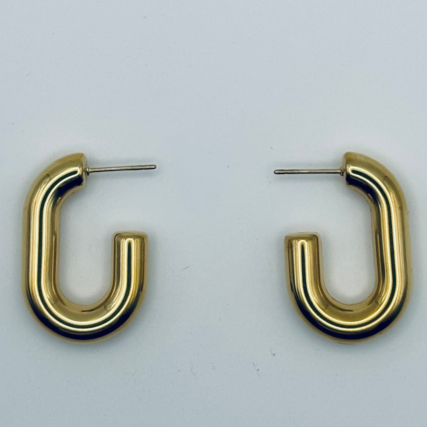 Rectangle Hoop Earring