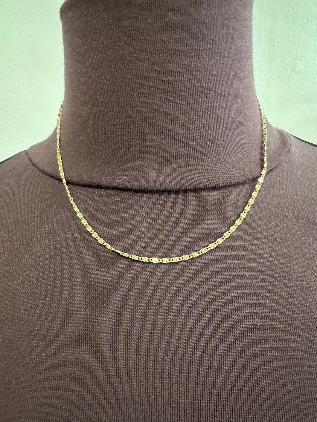 Gold Gucci Chain Necklace