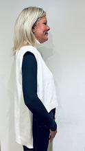 Load image into Gallery viewer, High-low Turtleneck Cashmere Blend Sweater