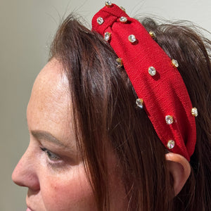 Crystal Knotted Headband