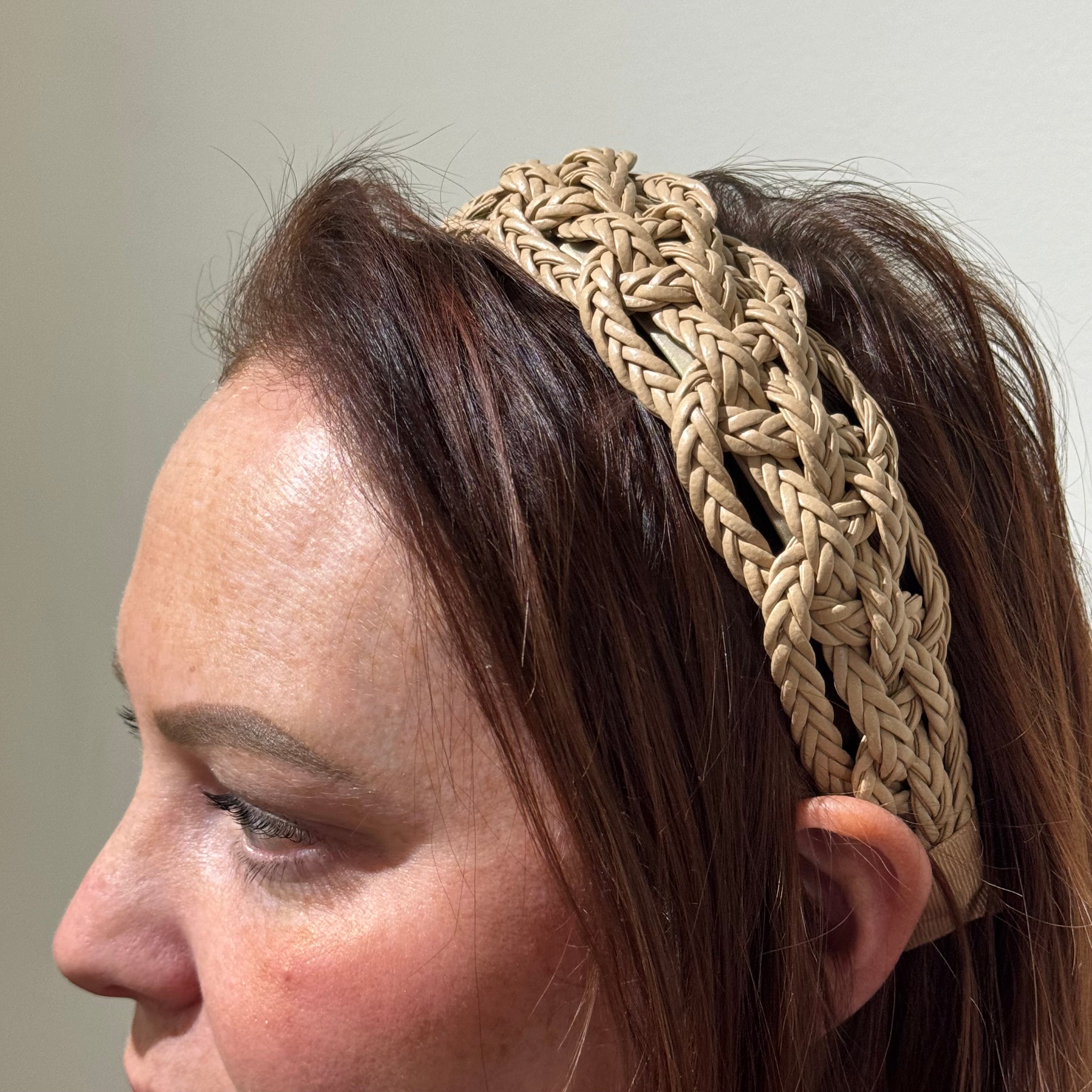 Large Braided Headband