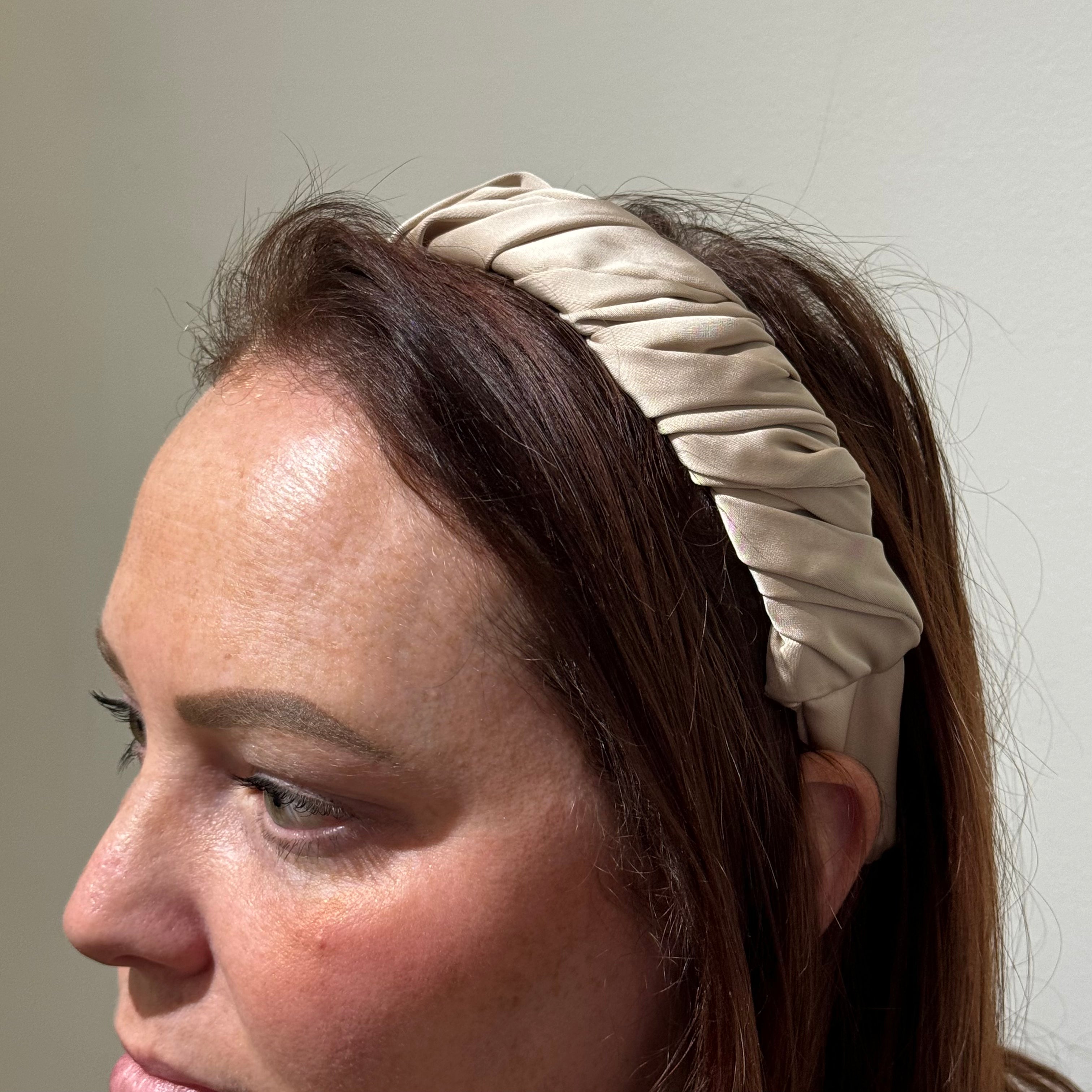 Silky Ruched Headband