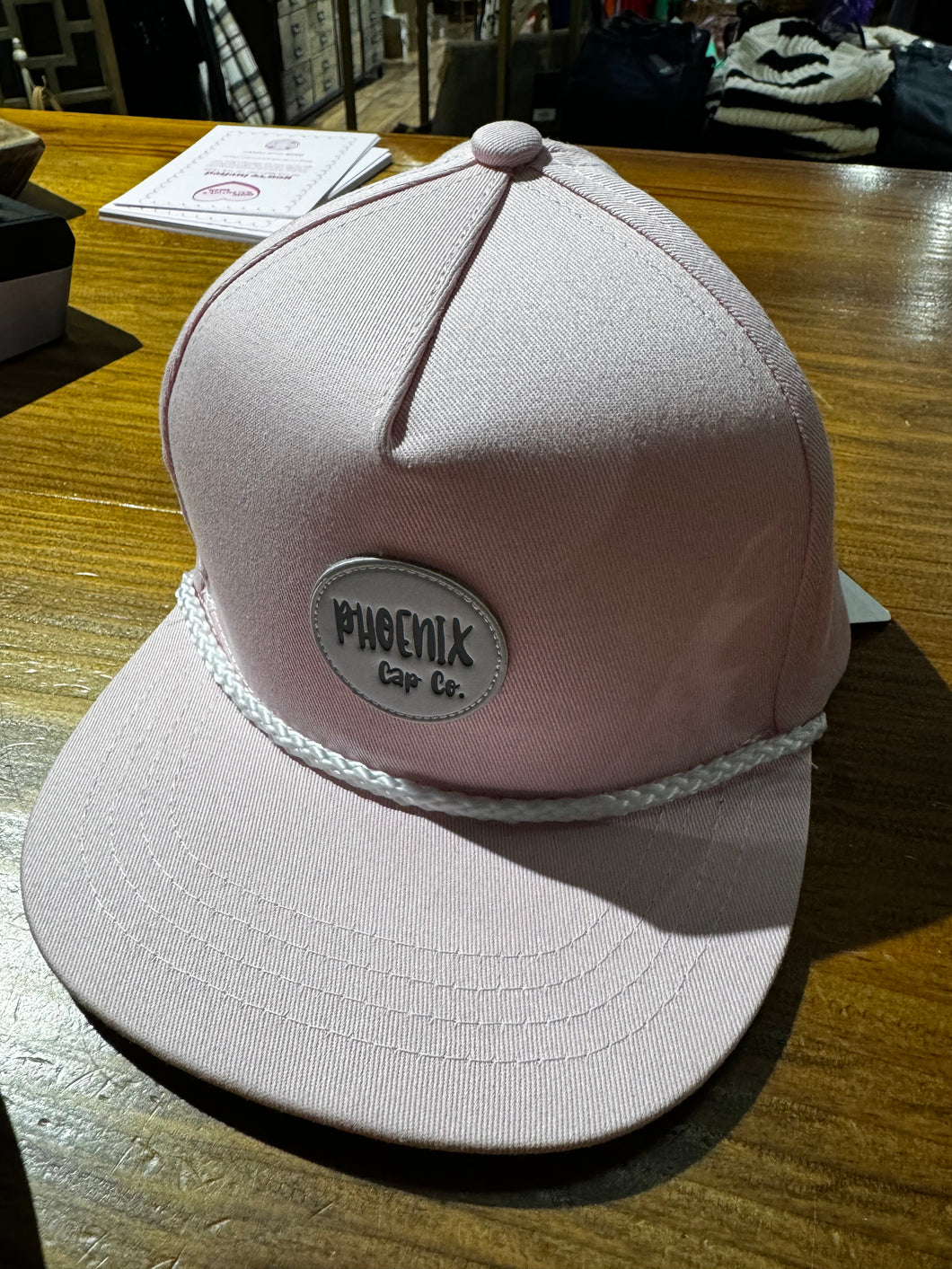 Pale Pink Kids Cap