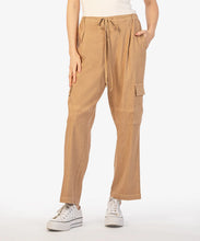 Load image into Gallery viewer, Sienna Elastic W/B Pants W/ Cargo Pockets