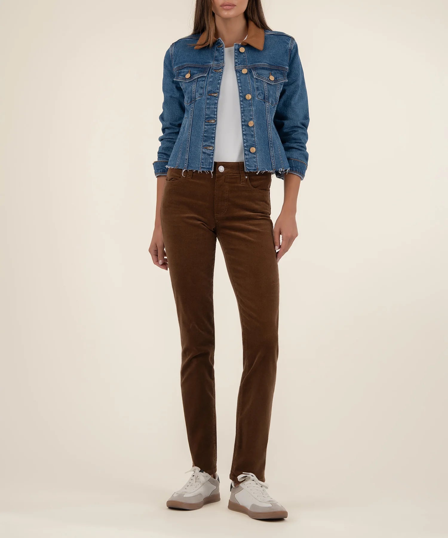 Kerry Cropped Jacket from KUT From the Kloth