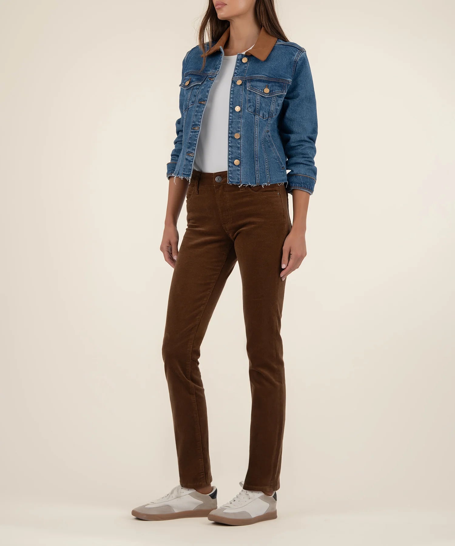 Kerry Cropped Jacket from KUT From the Kloth