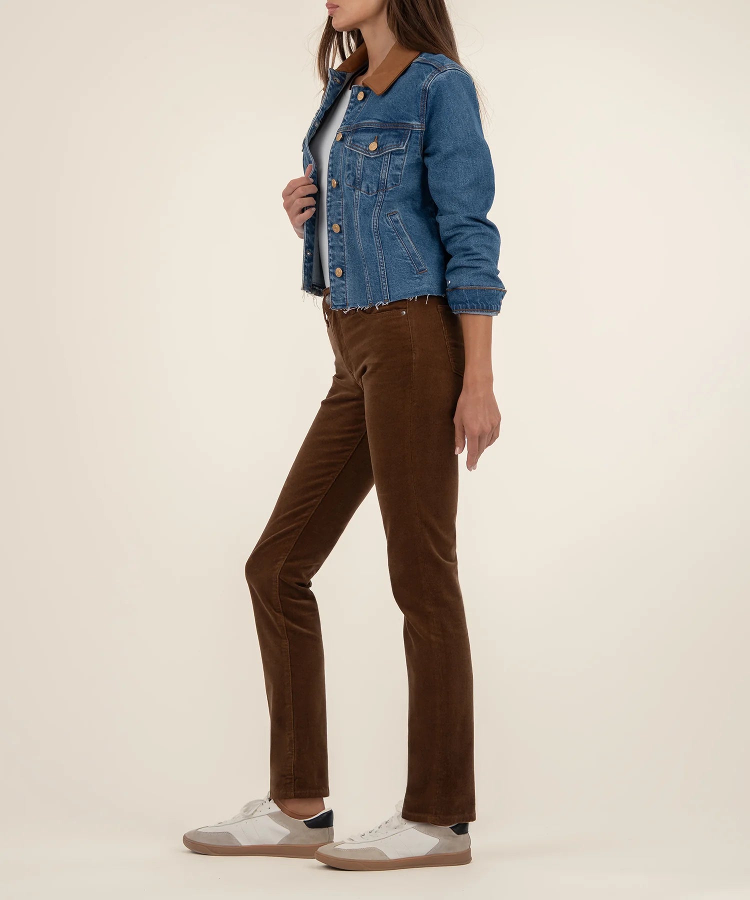 Kerry Cropped Jacket from KUT From the Kloth