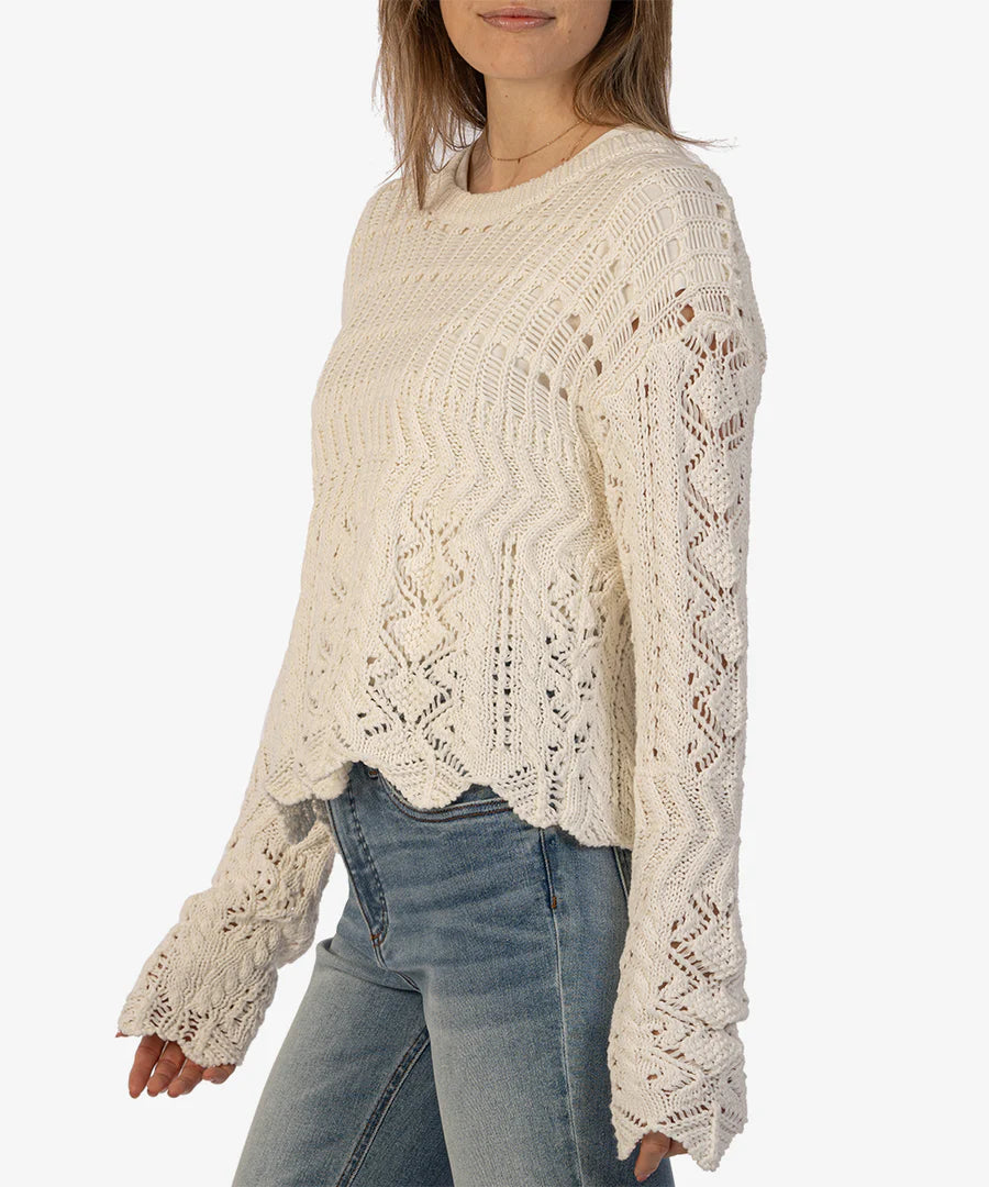 Malia Crochet Sweater – Six Sisters Boutique-NULU