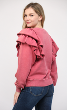 Load image into Gallery viewer, Rachel Button Front Sweatshirt