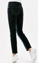 Load image into Gallery viewer, Blaire Two Tone High Rise Ankle Slim Straight Jeans