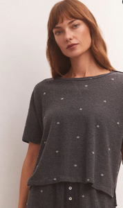 Z SUPPLY COZY DAYS STAR THERMAL TEE