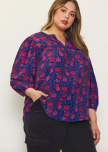 Load image into Gallery viewer, Floral Printed Blouse
