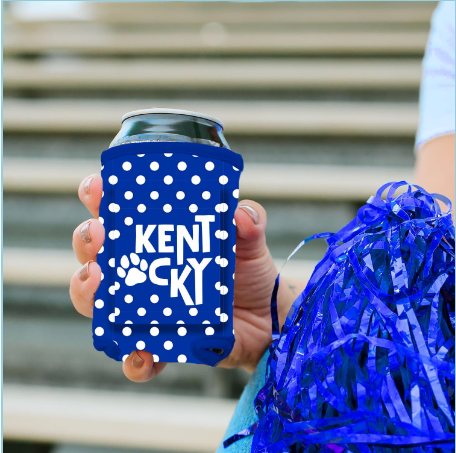 Beverage Sleeve Blue Kentucky