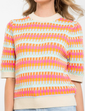 Load image into Gallery viewer, Crochet Pattern Knit Top