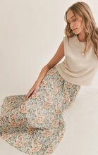 Load image into Gallery viewer, Green Thumb Pleated Midi Skirt
