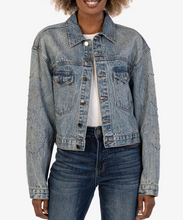 Load image into Gallery viewer, Fanciful Denim Jacket