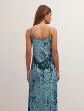 Load image into Gallery viewer, SELINA CRUSHED VELVET MIDI