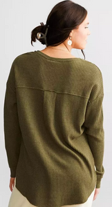 The Waffle Knit Thermal Top