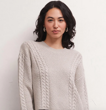 Load image into Gallery viewer, ETERNAL METALLIC CABLE SWEATER