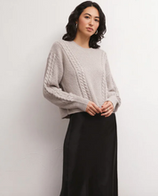 Load image into Gallery viewer, ETERNAL METALLIC CABLE SWEATER