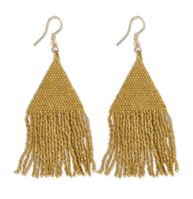 Load image into Gallery viewer, Lexie Solid Beaded Fringe Earrings