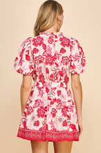 Load image into Gallery viewer, Georgia Floral Print Mini Dress