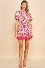 Load image into Gallery viewer, Georgia Floral Print Mini Dress