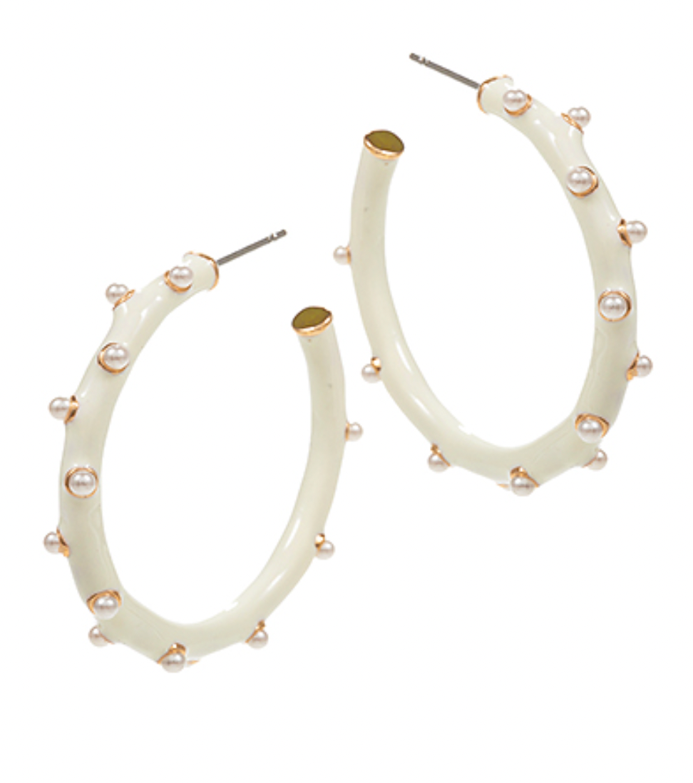 Pearly Pop Hoops