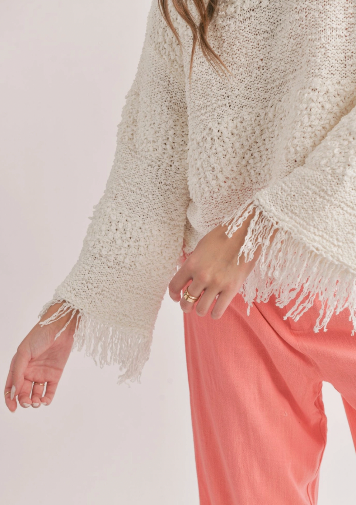 Mel Fringe Sweater