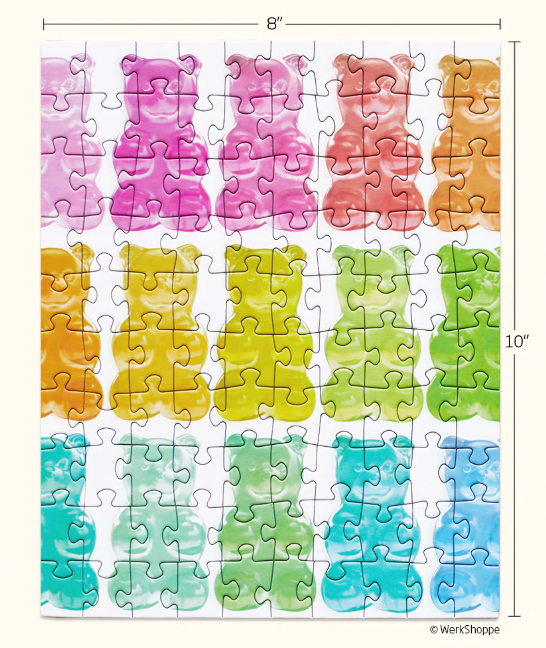 Gummy Bears 100 Piece Puzzle Snax