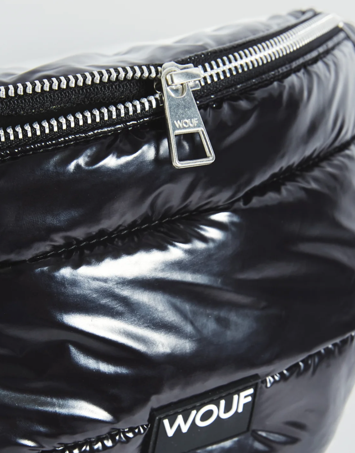 Black Glossy WaistBag