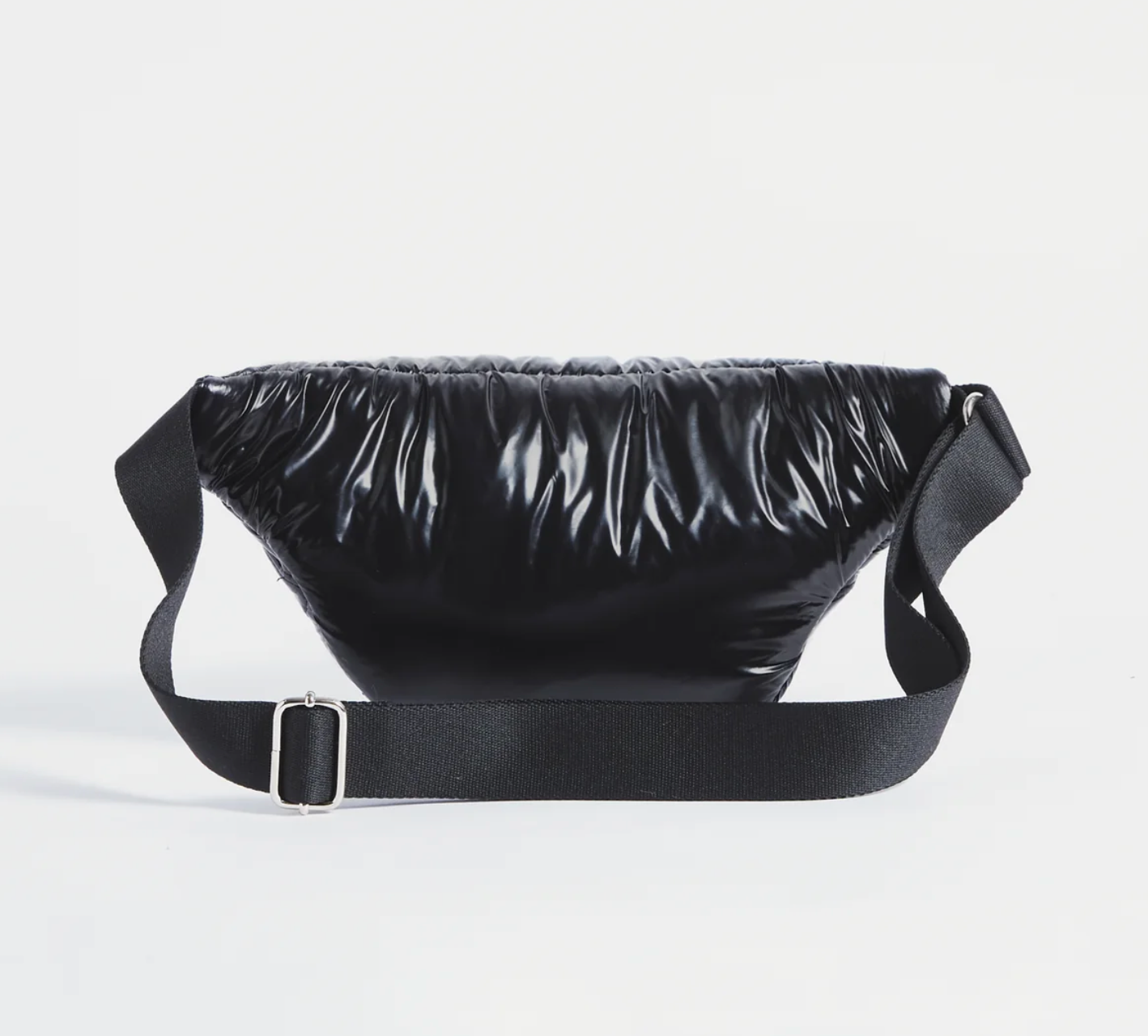 Black Glossy WaistBag