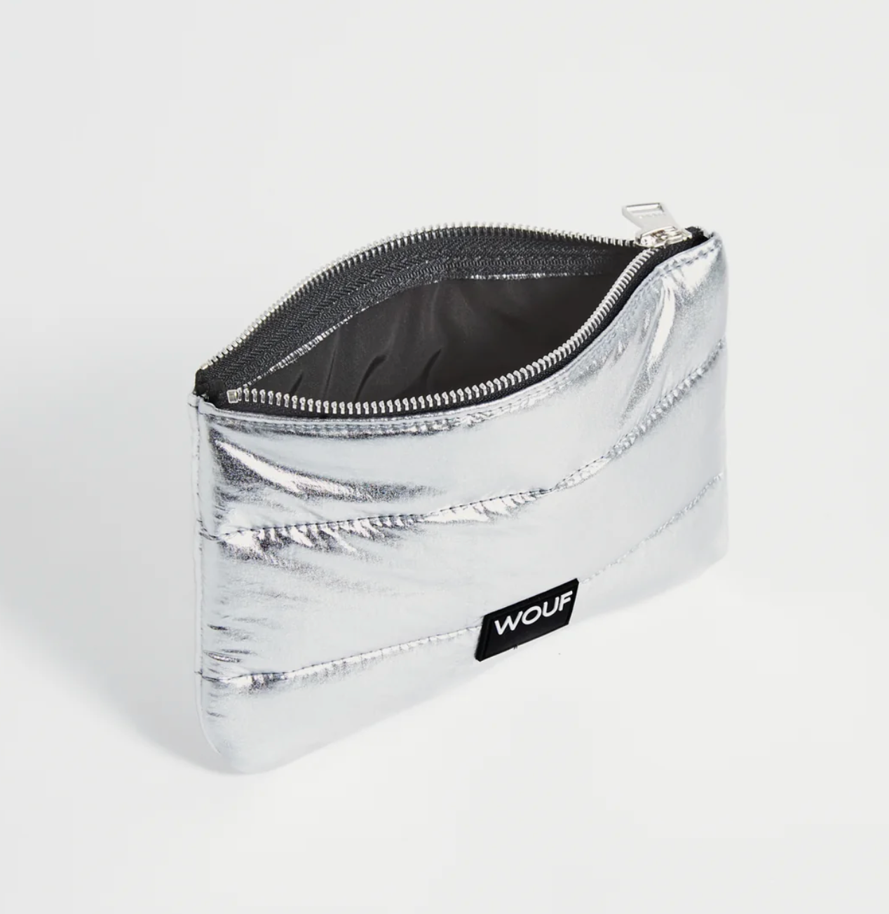 Silver Glossy Pouch