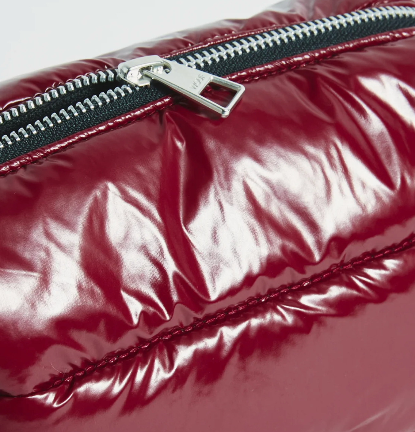 Burgundy Glossy Toiletry Bag