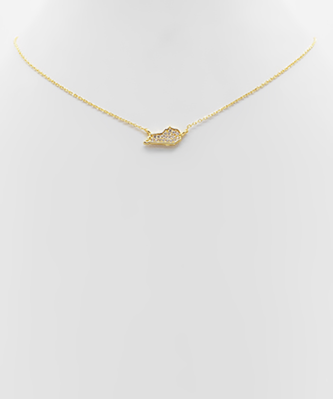 Kentucky Map Accent Necklace