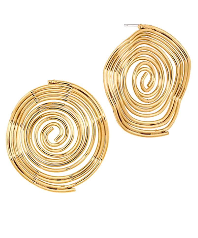 Layered Swirl Earrings