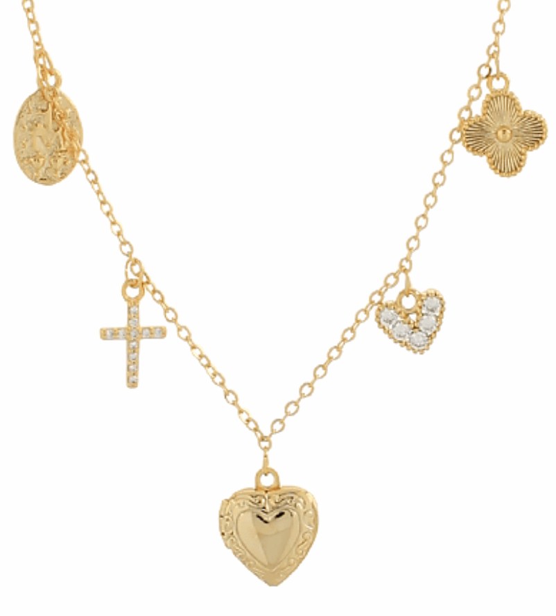 Locket Charm Necklace