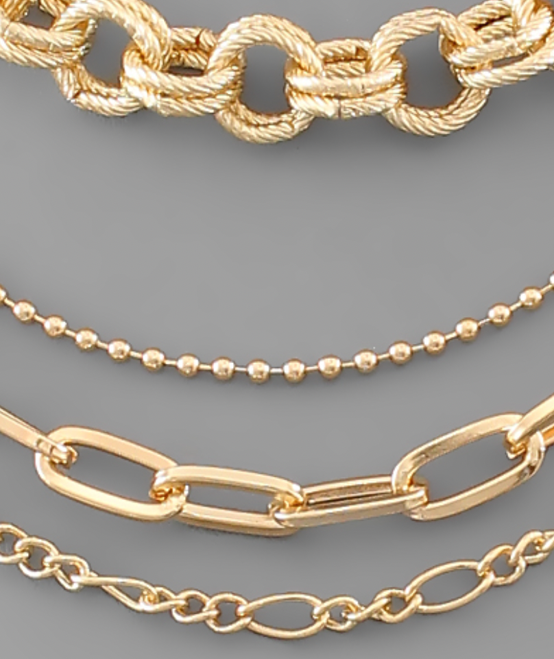 Four Row Necklace
