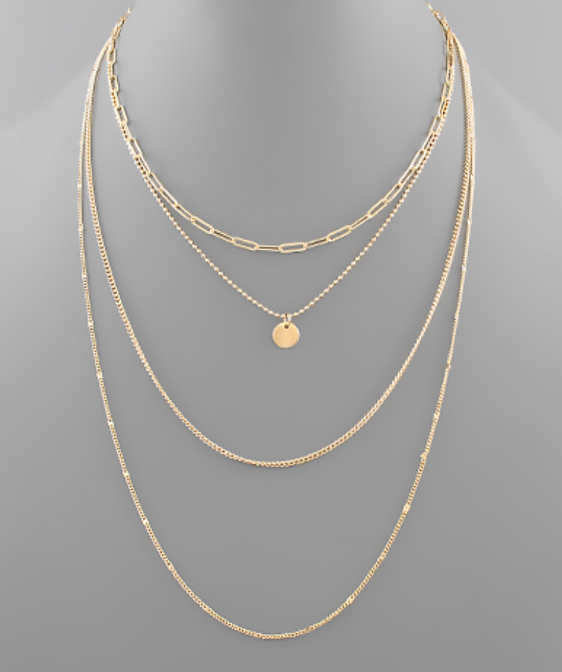 Four Layer Necklace